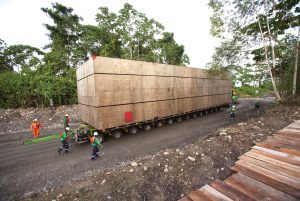 Cryogenic module delivered at site